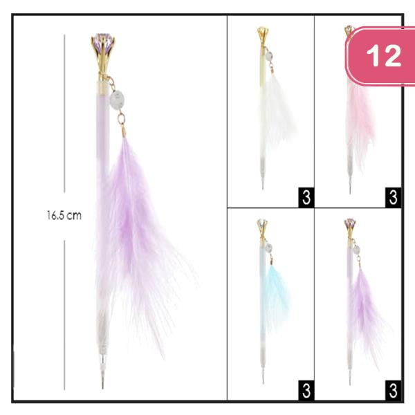 FEATHER LED PENCIL (12 UNITS)