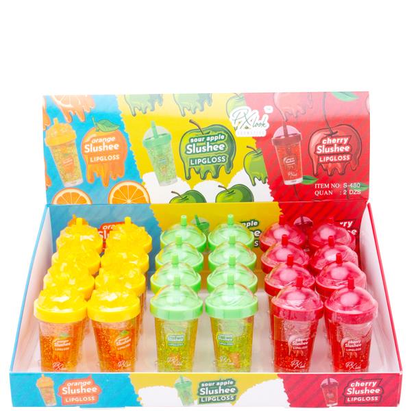 FRUITY TASTE SLUSHEE LIPGLOSS (24 UNITS)
