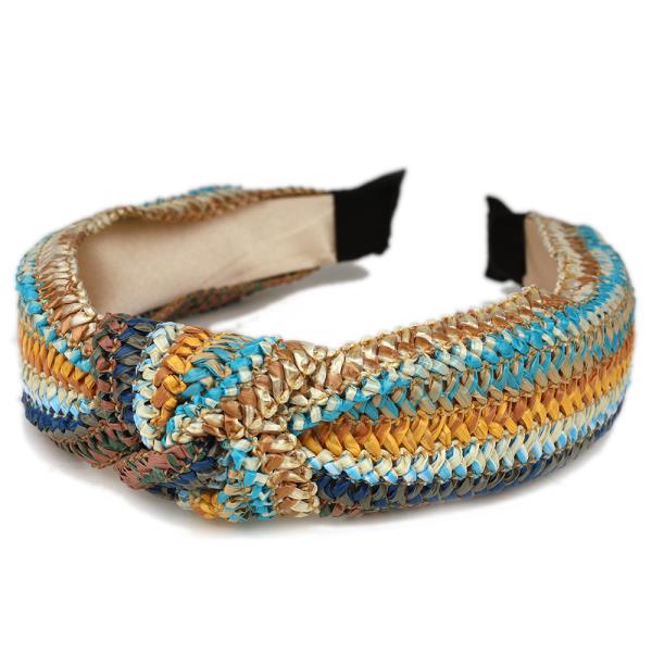 KNOT RAFFIA HEADBAND