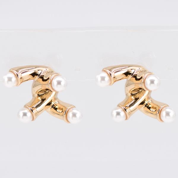 TWIST PIPE CASTING EARRING