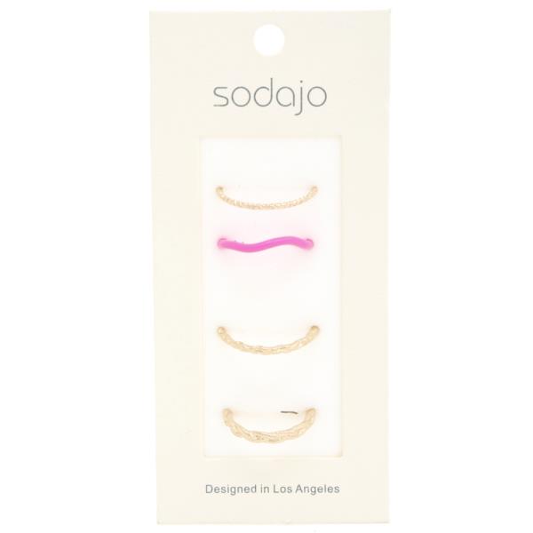 SODAJO ASSORTED RING SET