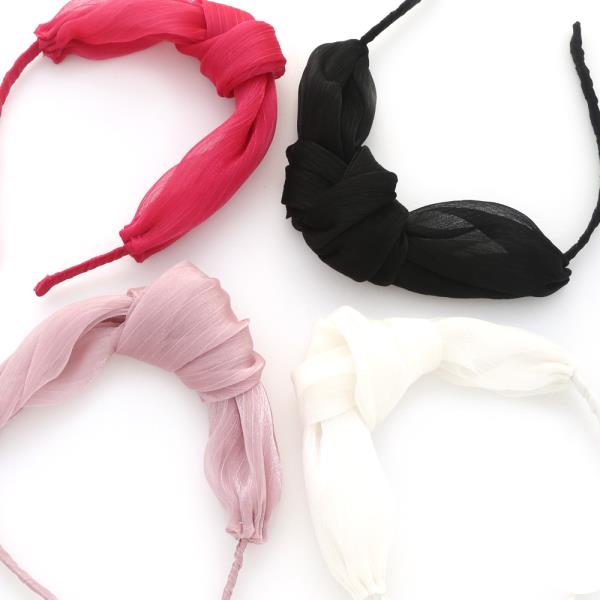 CHIFFON KNOT HEADBAND