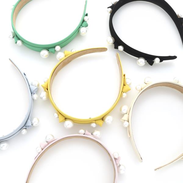 PEARL BEAD HEADBAND