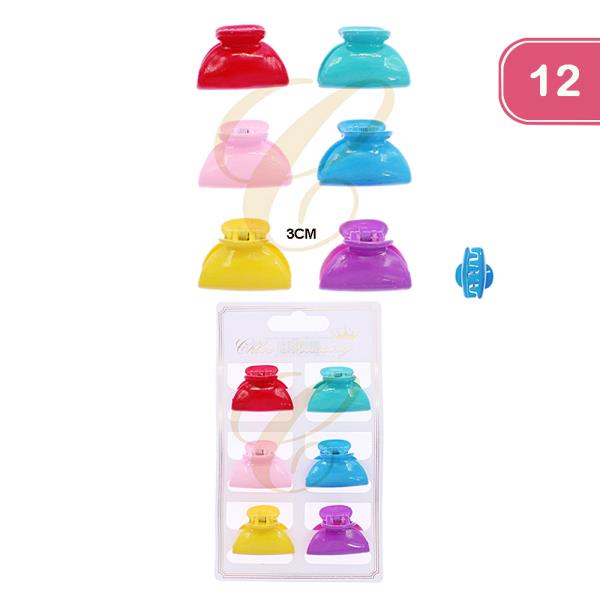FASHION COLOR JAW HAIR CLIP 912UNITS)
