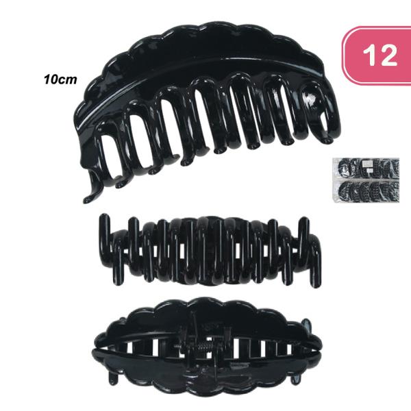 FASHION HAIR CLAW CLIP (12 UNITS)
