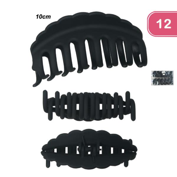 FASHION HAIR CLAW CLIP (12 UNITS)