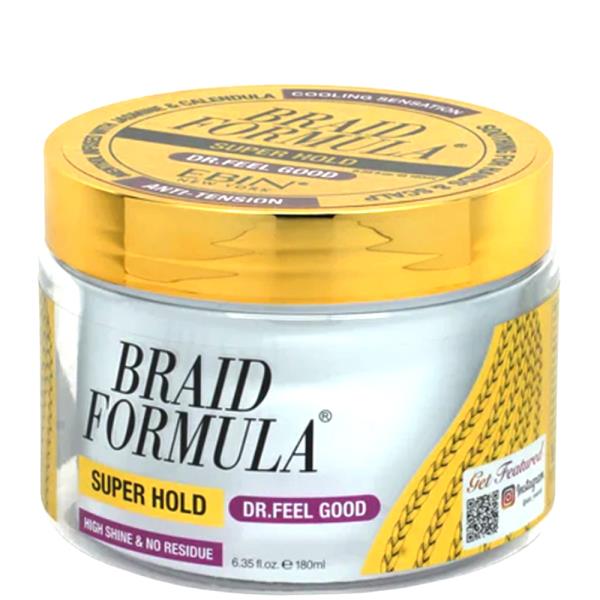 EBIN BRAID FORMULA DR FEEL GOOD SUPER HOLD 180ML