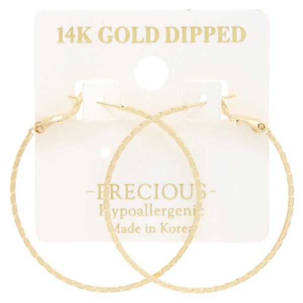 FASHION METAL HOOP EARRING