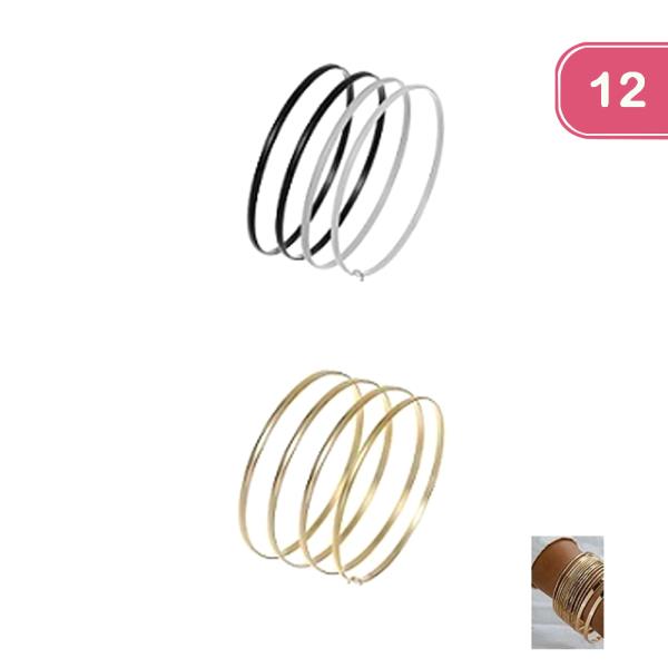 BANGLE BRACELET (12 UNITS)
