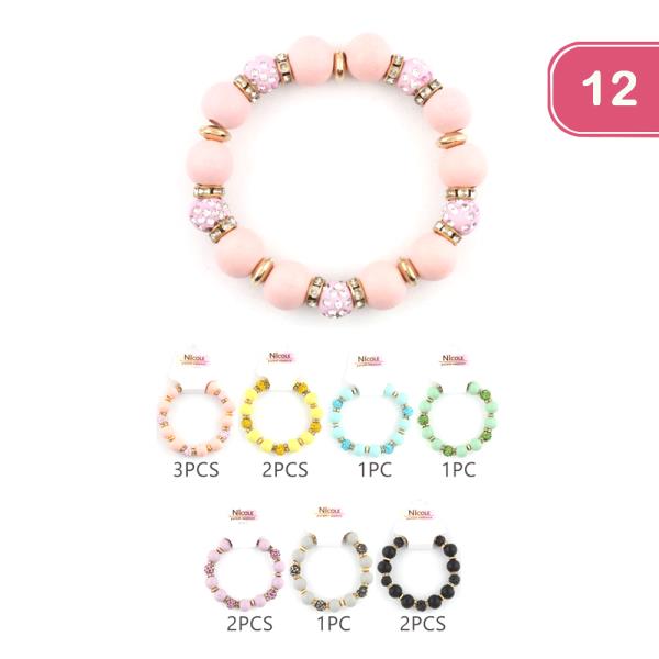 BEADED BRACELET (12 UNITS)