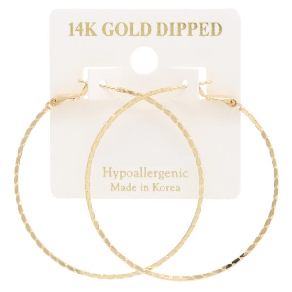 FASHION METAL HOOP EARRING