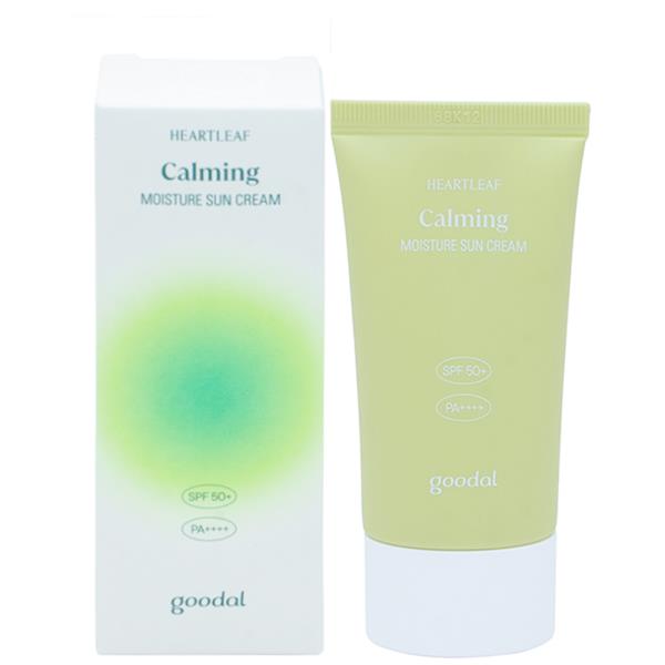 GOODAL HEARTLEAF CALMING MOISTURE SUN CREAM