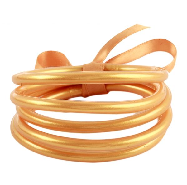 PLASTIC TUBE STACKABLE BRACELET