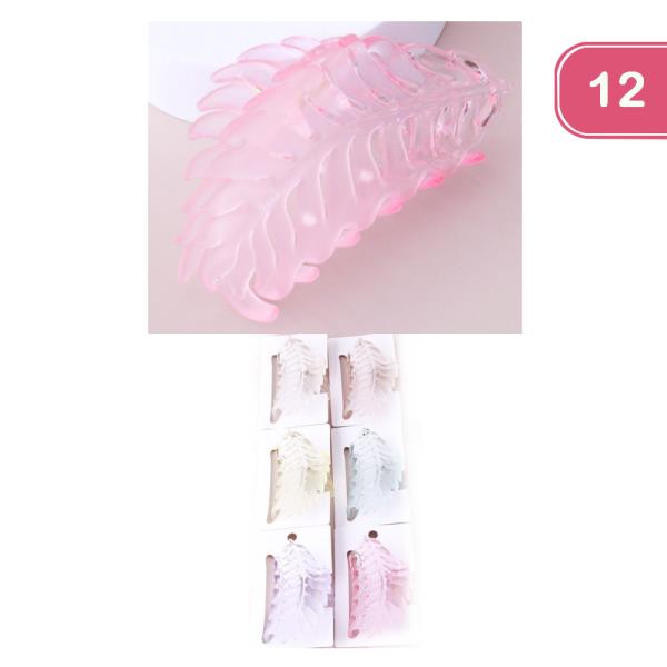 CLEAR LEAF CLAW CLIP (12UNITS)