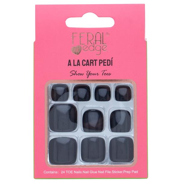 FERAL EDGE A LA CART PEDI DESIGN2 SHOW YOUR TOES NAIL DECORATION SET