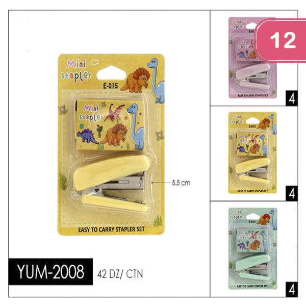 DINO MINI STAPLER (12 UNITS)
