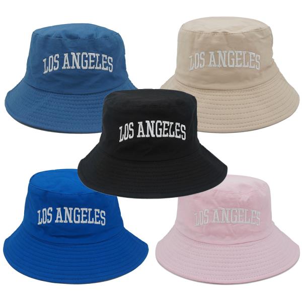 LOS ANGELES EMBROIDERED BUCKET HAT