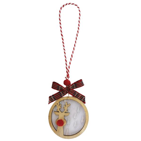 CHRISTMAS RUDOLPH ORNAMENT