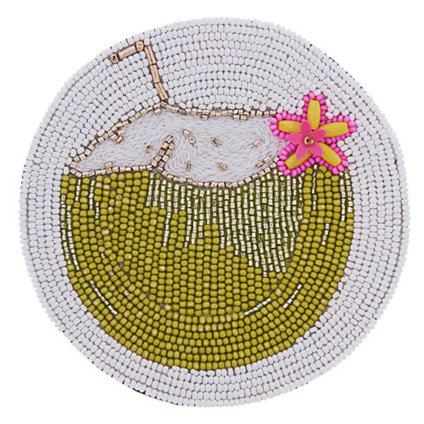 4 INCH COCONUT SEED HANDMADE HOME COASTER