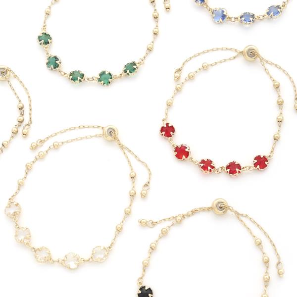 CRYSTAL METAL BRACELET