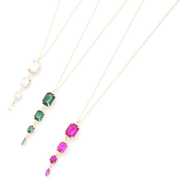 EMERALD CRYSTAL NECKLACE