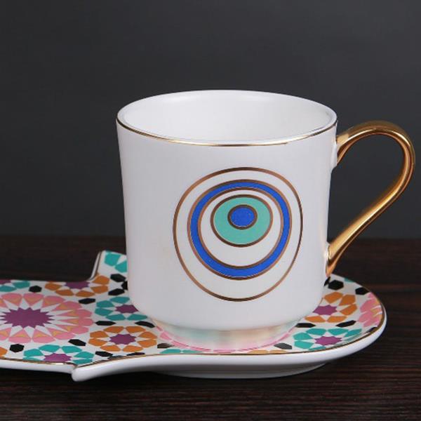1 SET OF EUROPEAN STYLE COFFEE CUP DECORATIVE TEA CUP AFTERNOON TEA TABLEWARE