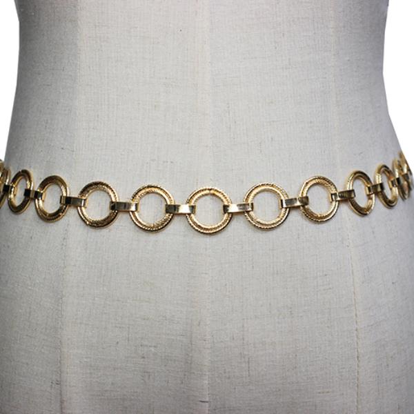 ROUND METAL CHAIN BELT