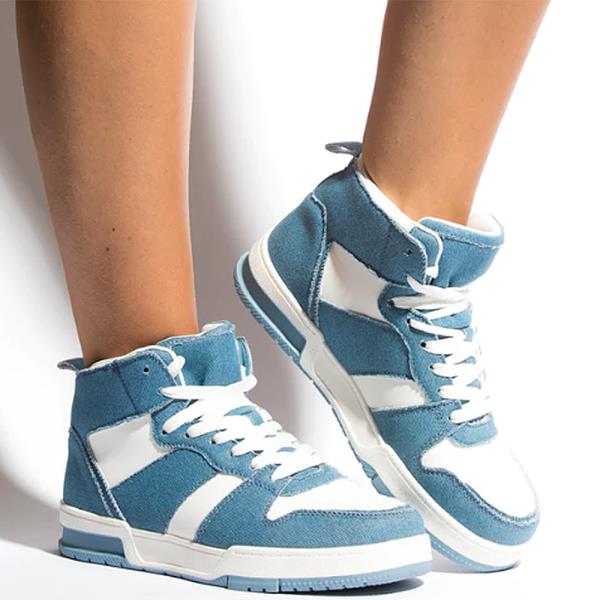 HIGH TOP SNEAKERS 12 PAIRS