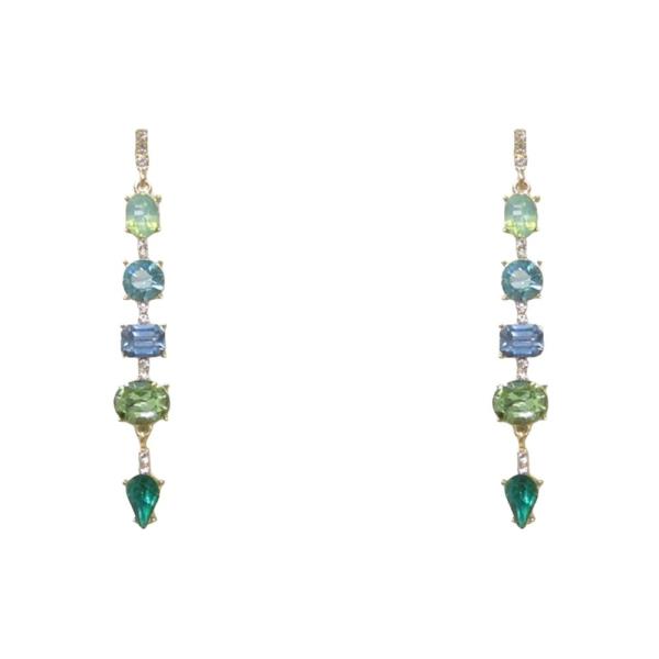 CRYSTAL DANGLE EARRING