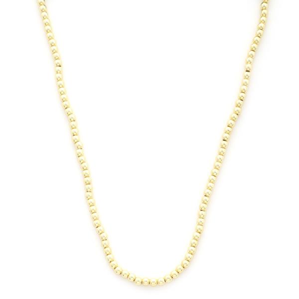 BEADED NECKLACE