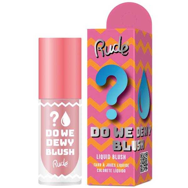 RUDE COSMETICS DO WE DEWY LIQUID BLUSH - DUSTY ROSE