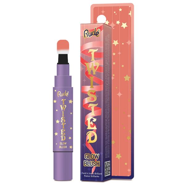 RUDE COSMETICS TWISTED GLOW BLUSH - TERRACOTTA