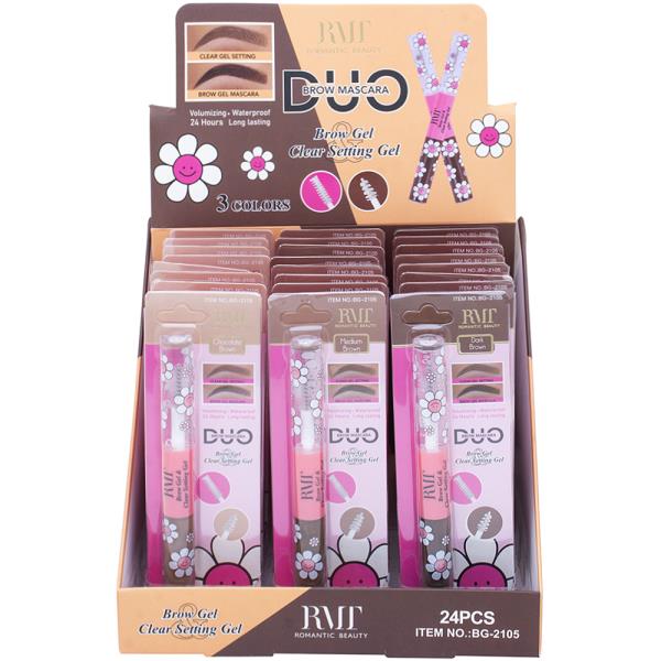 ROMANTIC BEAUTY DUO BROW MASCARA (24 UNITS)