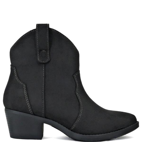 SMOOTH HEEL WESTERN BOOTIE 12 PAIRS