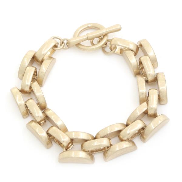 METAL TOGGLE CLASP BRACELET