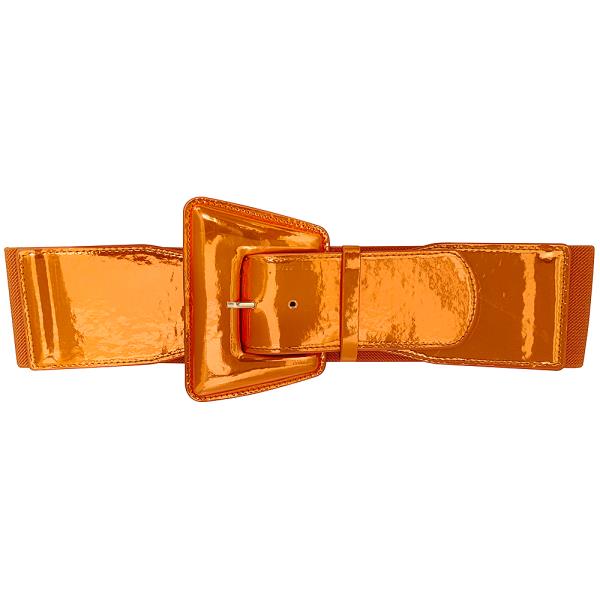 FASHION GLOSSY BUCKLE BELT
