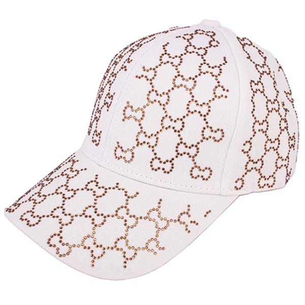 STUDDED PATTERN FASHION CAPS