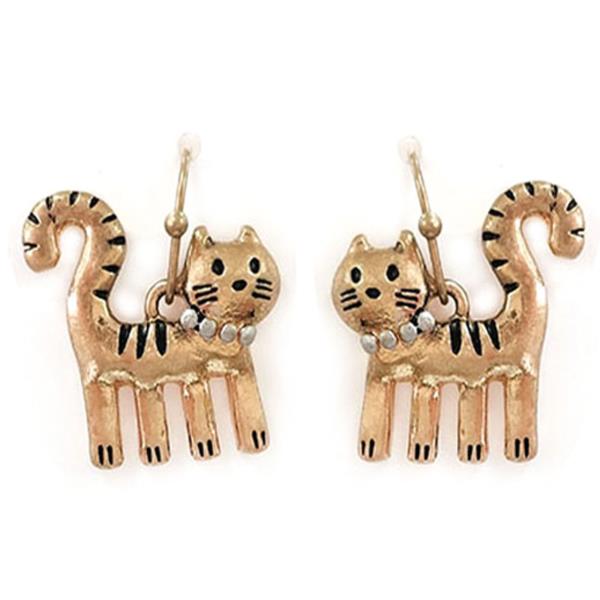 ANIMAL LOVERS THEME- CAT EARRINGS