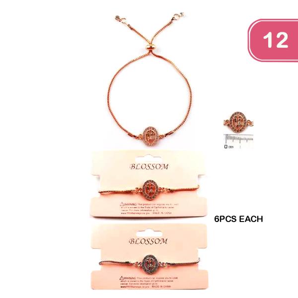 FASHION ADJUSTABLE BRACELET (12UNITS)