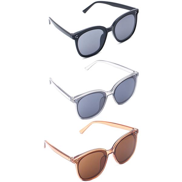 CHIC ROUND STUD SUNGLASSES 1DZ