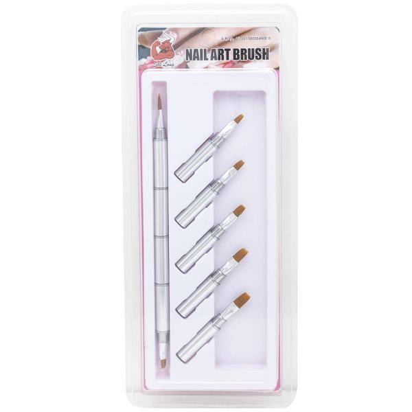 NAIL ART 2 WAY BRUSH SET