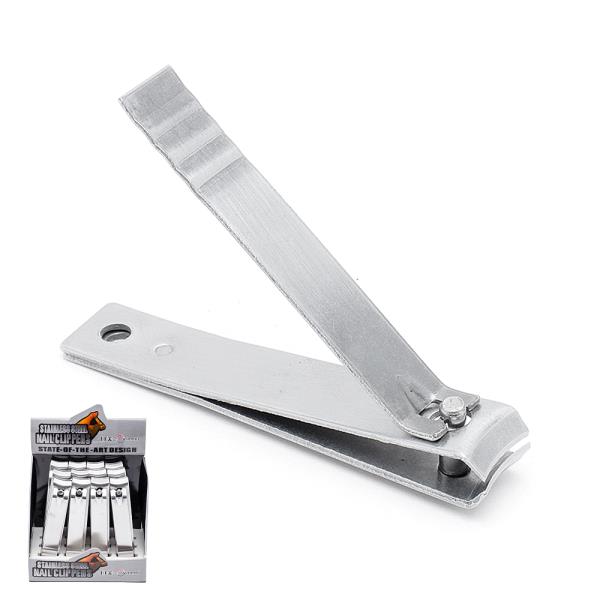 STAINLESS STEEL NAIL CLIPPERS (12 UNITS)