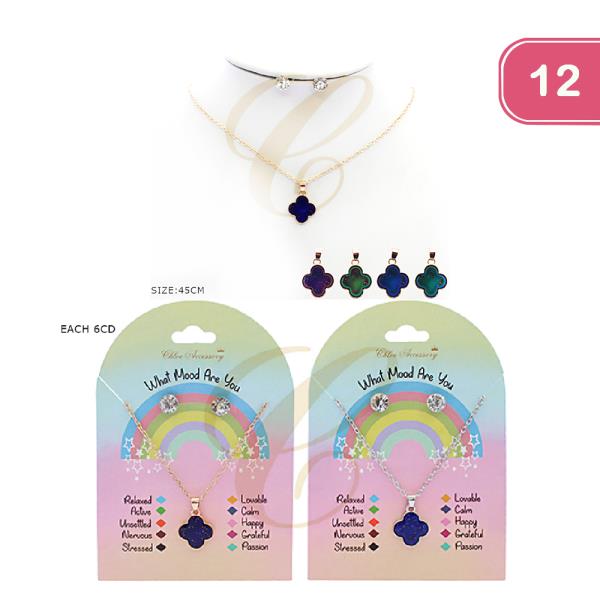 FASHION MOOD NECKLACE (12UNITS)
