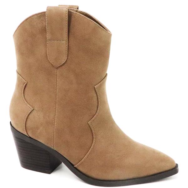 WESTERN HEEL BOOTIE 12 PAIRS