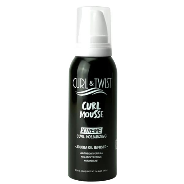 EBIN CURL AND TWIST CURL MOUSSE CURL VOLUMIZING