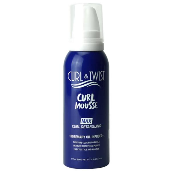 EBIN CURL AND TWIST CURL MOUSSE CURL DETANGLING