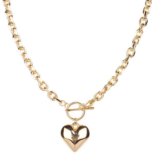 HEART TOGGLE NECKLACE