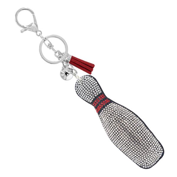 BOWLING PIN KEYCHAIN
