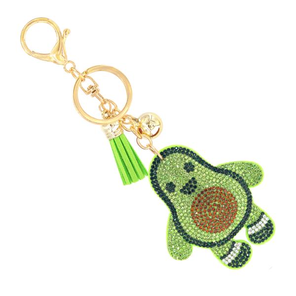 AVOCADO KEYCHAIN