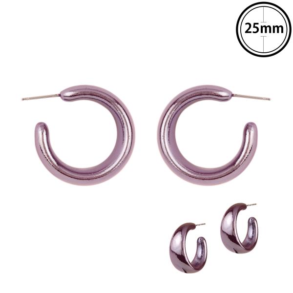 ABCOATING HOOP EARRING